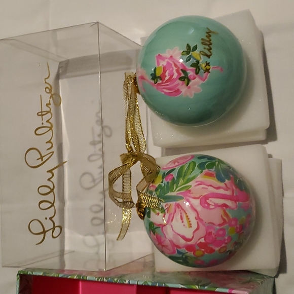 Lilly Pulitzer Ornaments - Picture 2 of 12